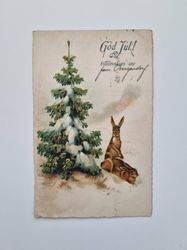 Vykort Julkort, God Jul, 1930