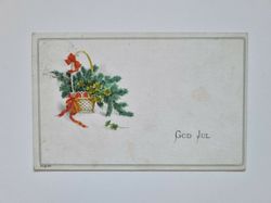 Vykort Julkort, God Jul