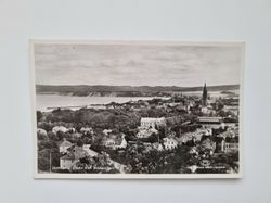 Vykort Jönköping. Utsikt från Stadsparken