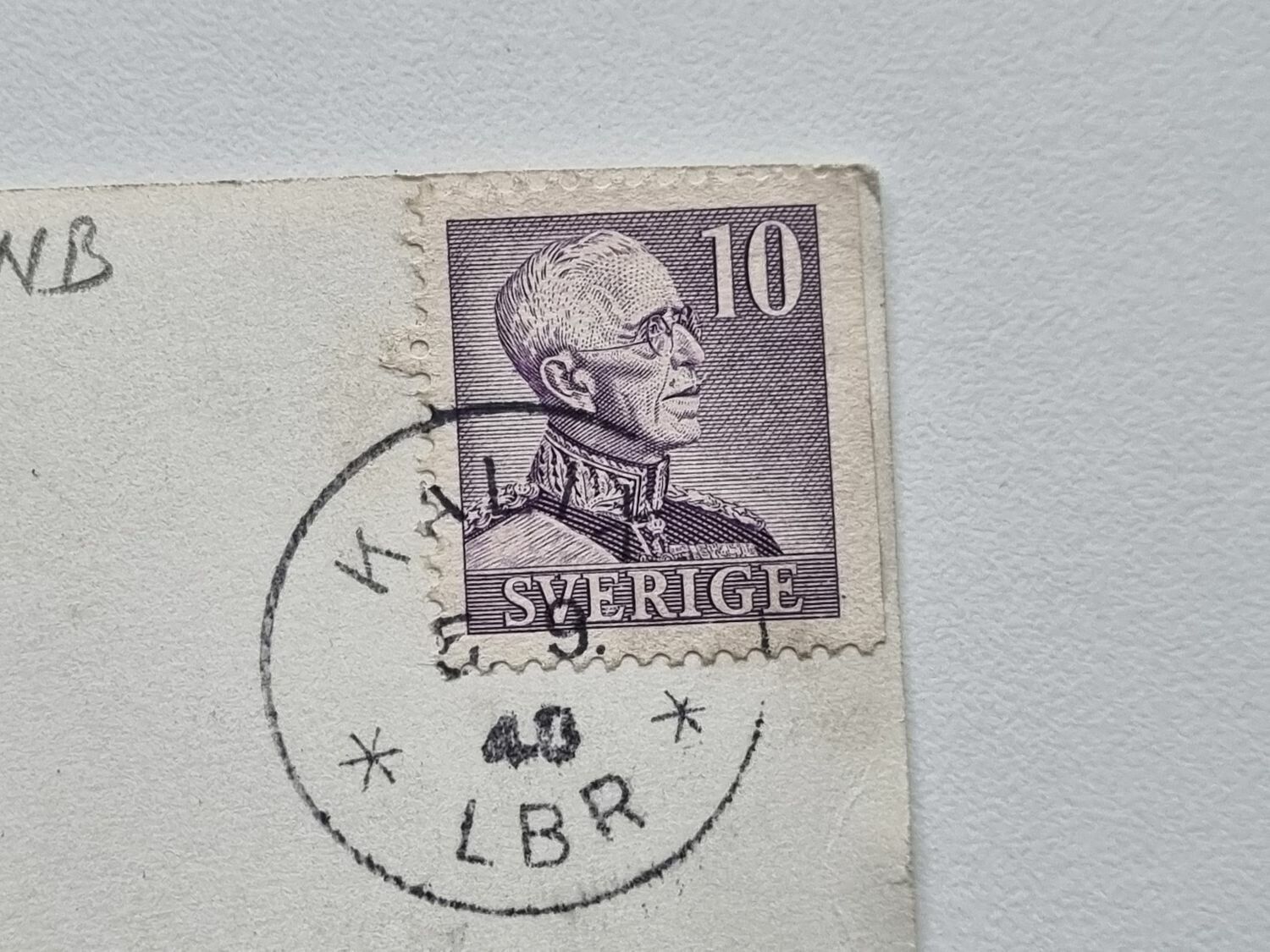 Vykort Kalix 1940