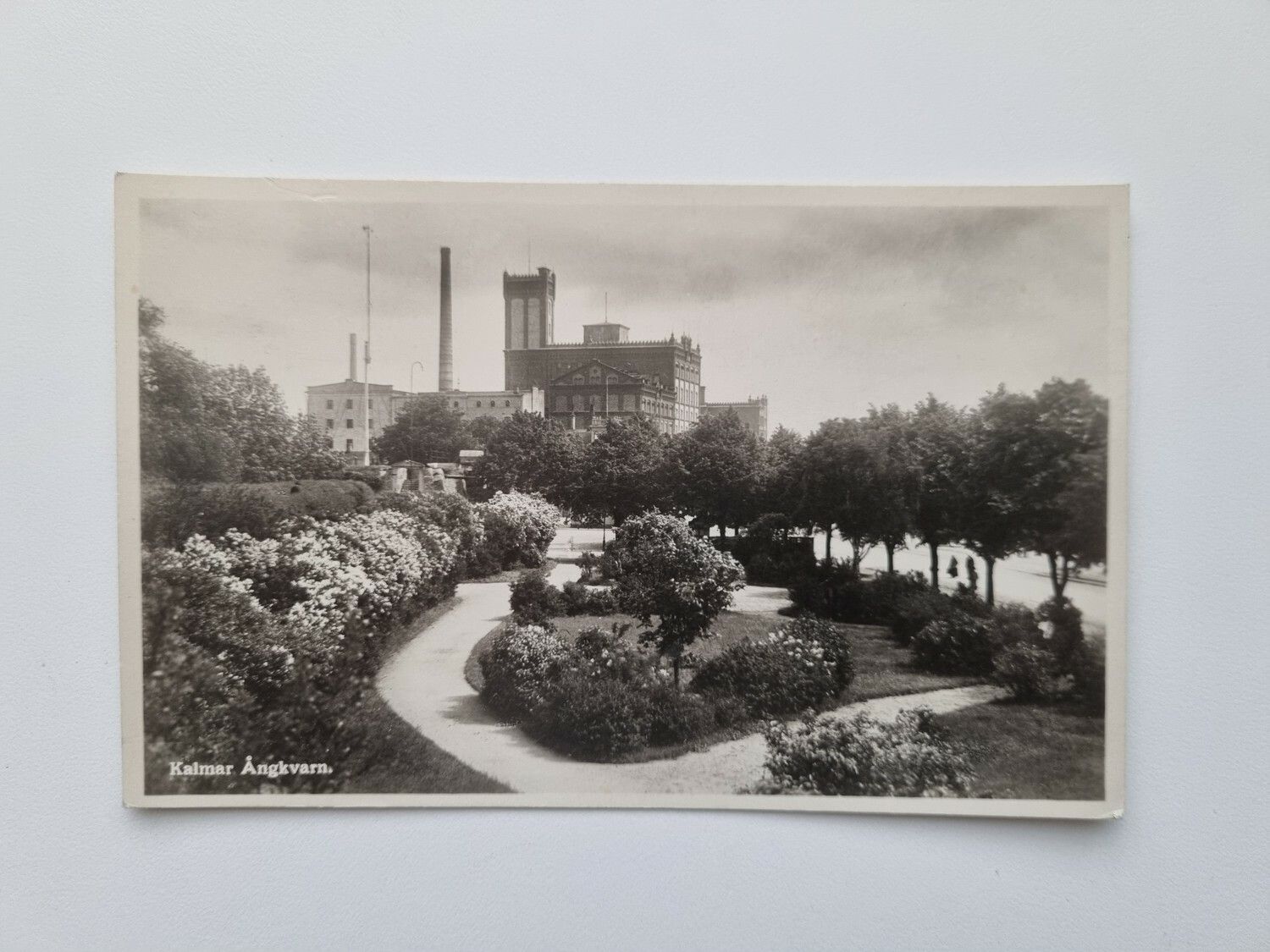 Vykort Kalmar Ångkvarn