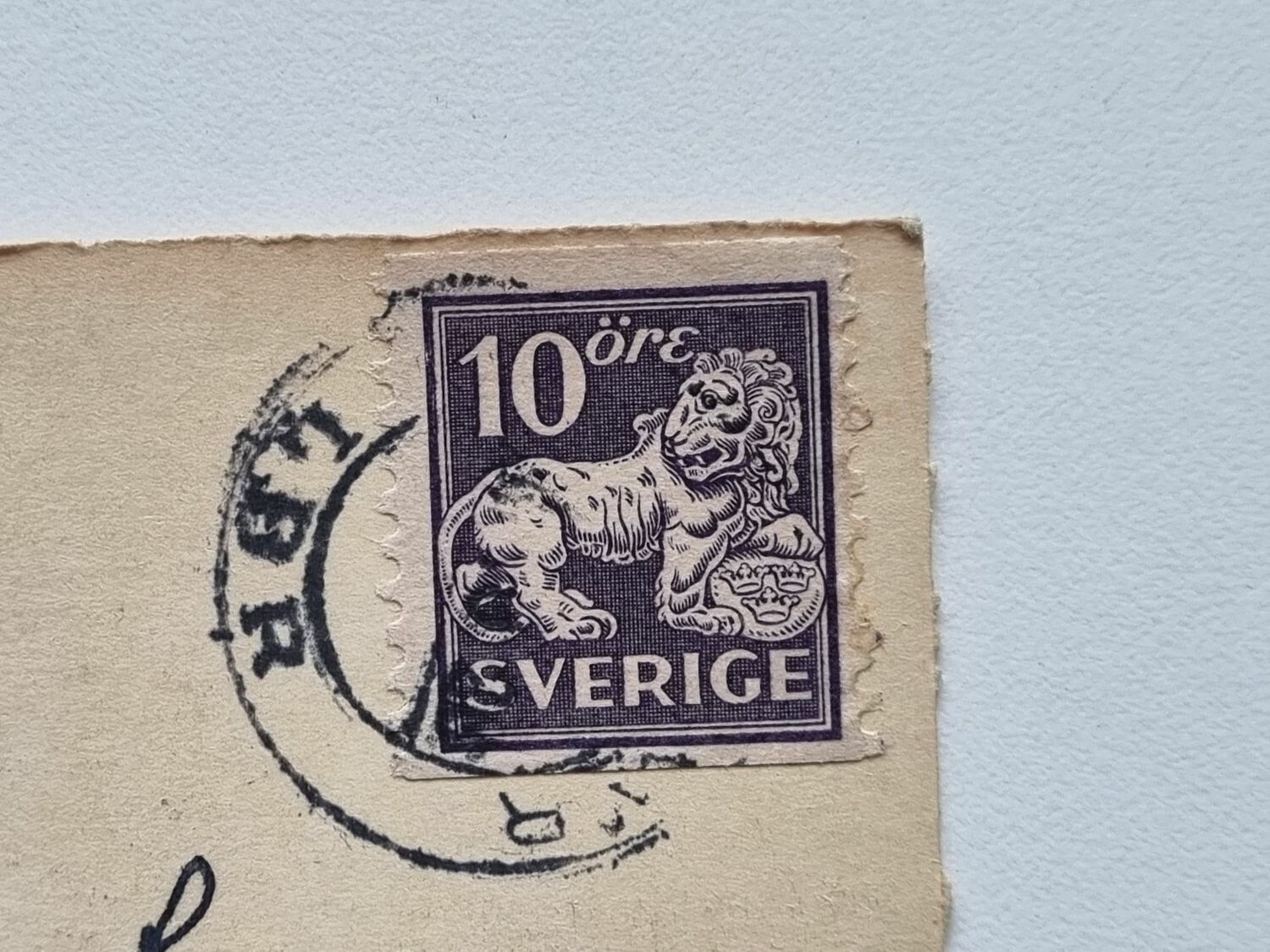 Vykort Kalmar Vasamonumentet & Kalmar slott 1928