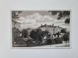 Vykort KARLSHAMN Lasarettet