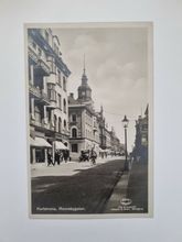 Vykort Karlskrona. Ronnebygatan.
