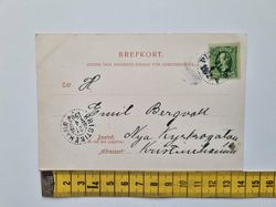 Vykort Karlstad Vy från Klarelfven 1902