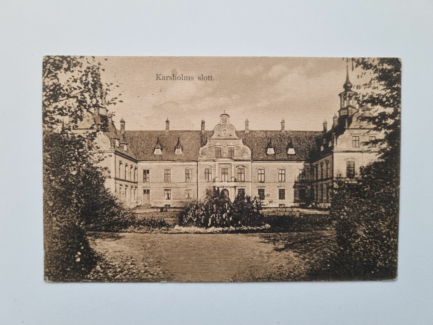Vykort Karsholms slott