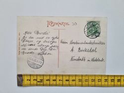 Vykort Kiel Prinzenpalais vom Wasser gesehen 1905