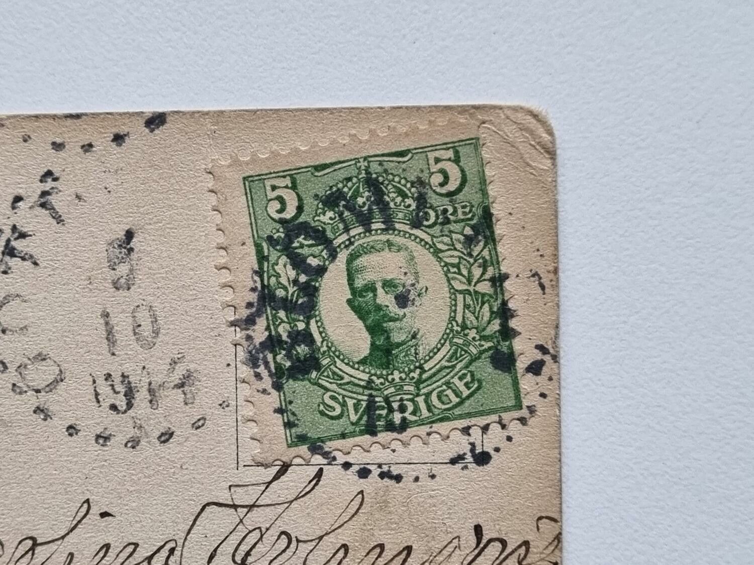 Vykort Kinnekulle, Blombergs Egendom