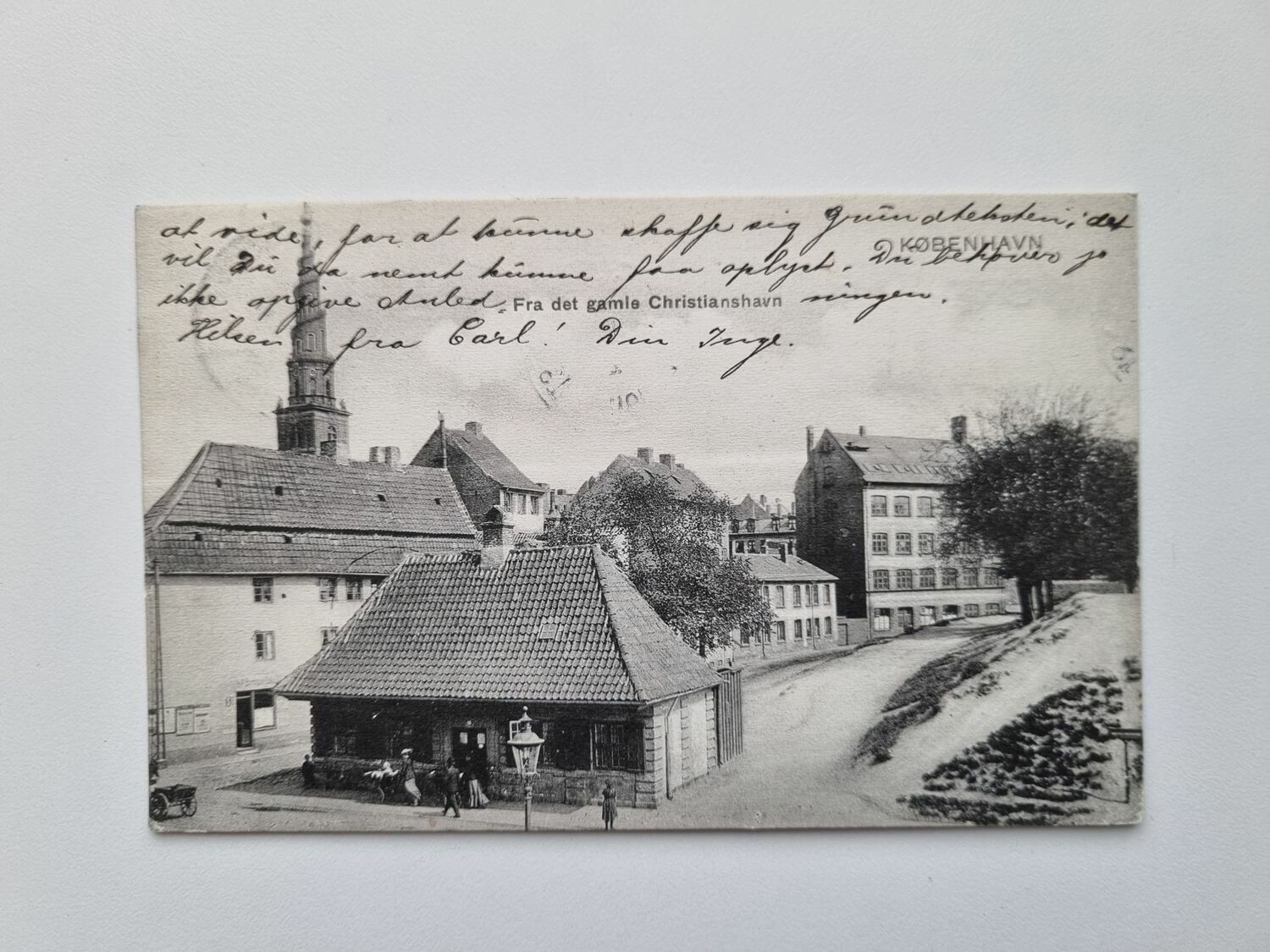 Vykort KJØBENHAVN Fra det gamle Christianshavn, 1905