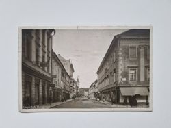 Vykort Klagenfurt. Burggasse