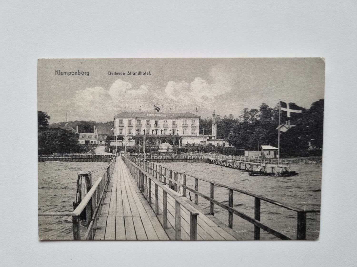 Vykort Klampenborg Bellevue Strandhotel.