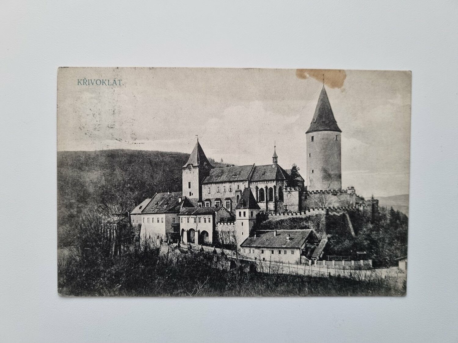 Vykort K?ivoklát Castle