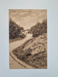 Vykort Kullen, italienska vägen 1916