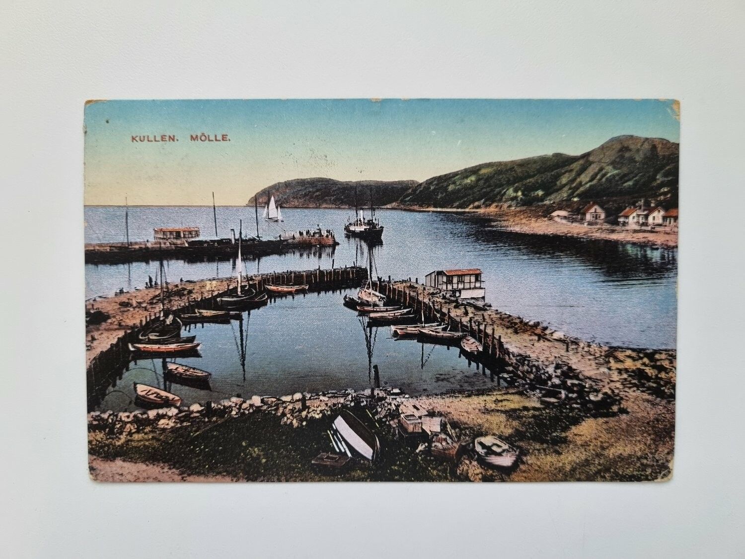 Vykort KULLEN. MÖLLE, 1913