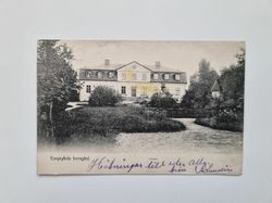 Vykort Kungsgårds herregård 1907