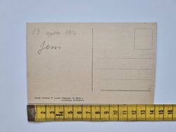 Vykort Kullen. Vägen till nedre Fyren, 1916