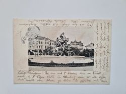 Vykort Kunstbrunnen, 1904