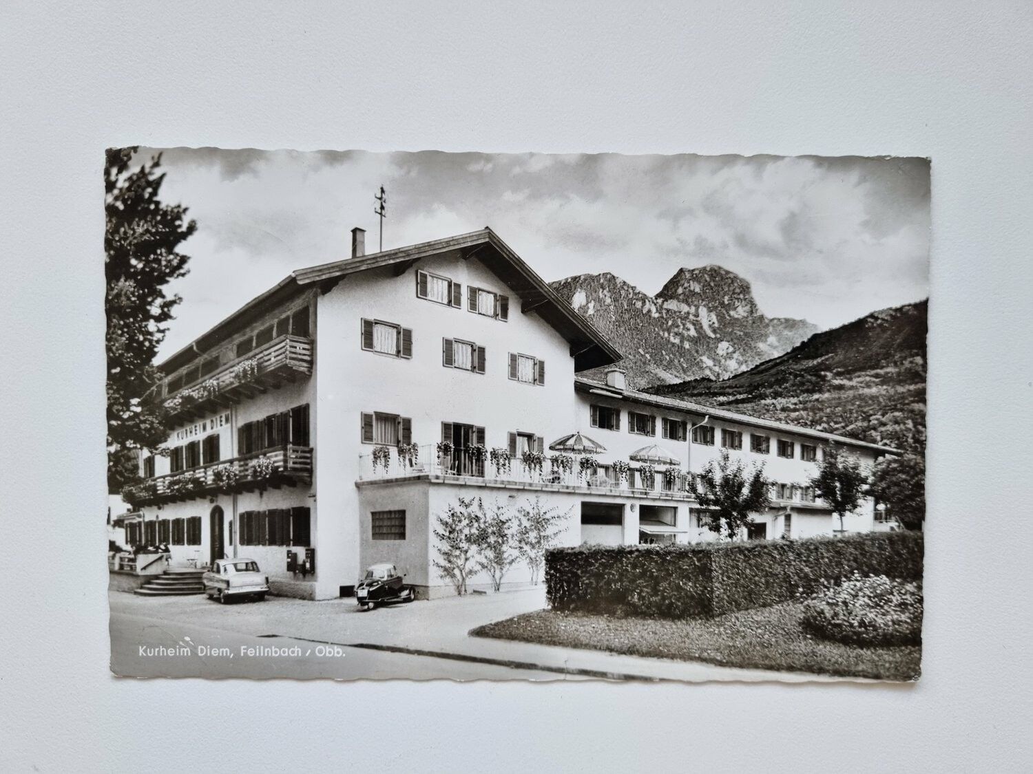 Vykort Kurheim Diem, Feilnbach/Obb.