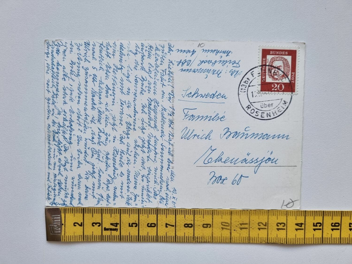Vykort Kurheim Diem, Feilnbach/Obb.