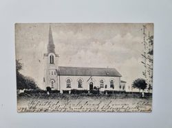 Vykort Kyrkan Kvänum, 1904