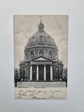 Vykort København Marmorkirken, 1905