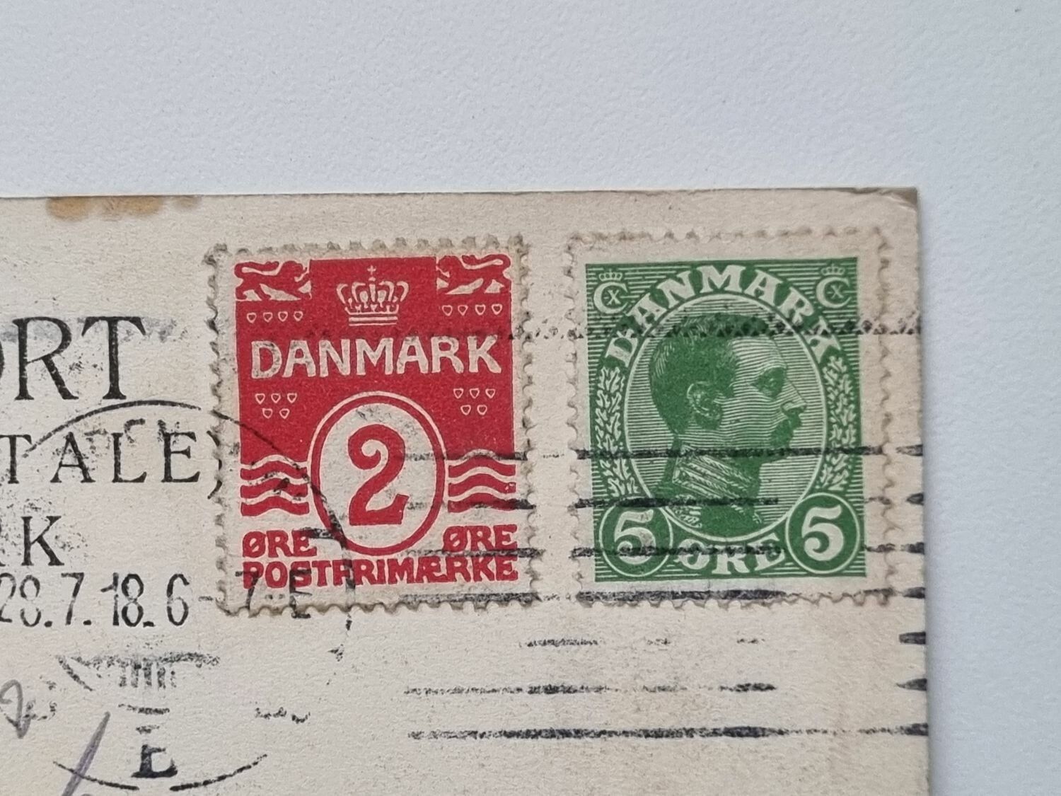 Vykort KØBENHAVN Koncertsalen i Tivoli, 1918