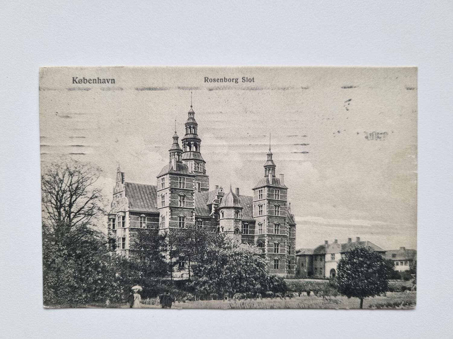 Vykort København Rosenborg Slot 1908