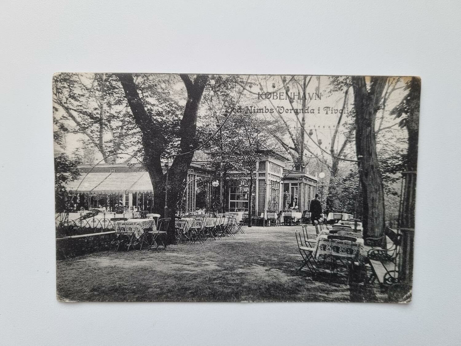 Vykort KØBENHAVN Tivoli Gardens, 1906