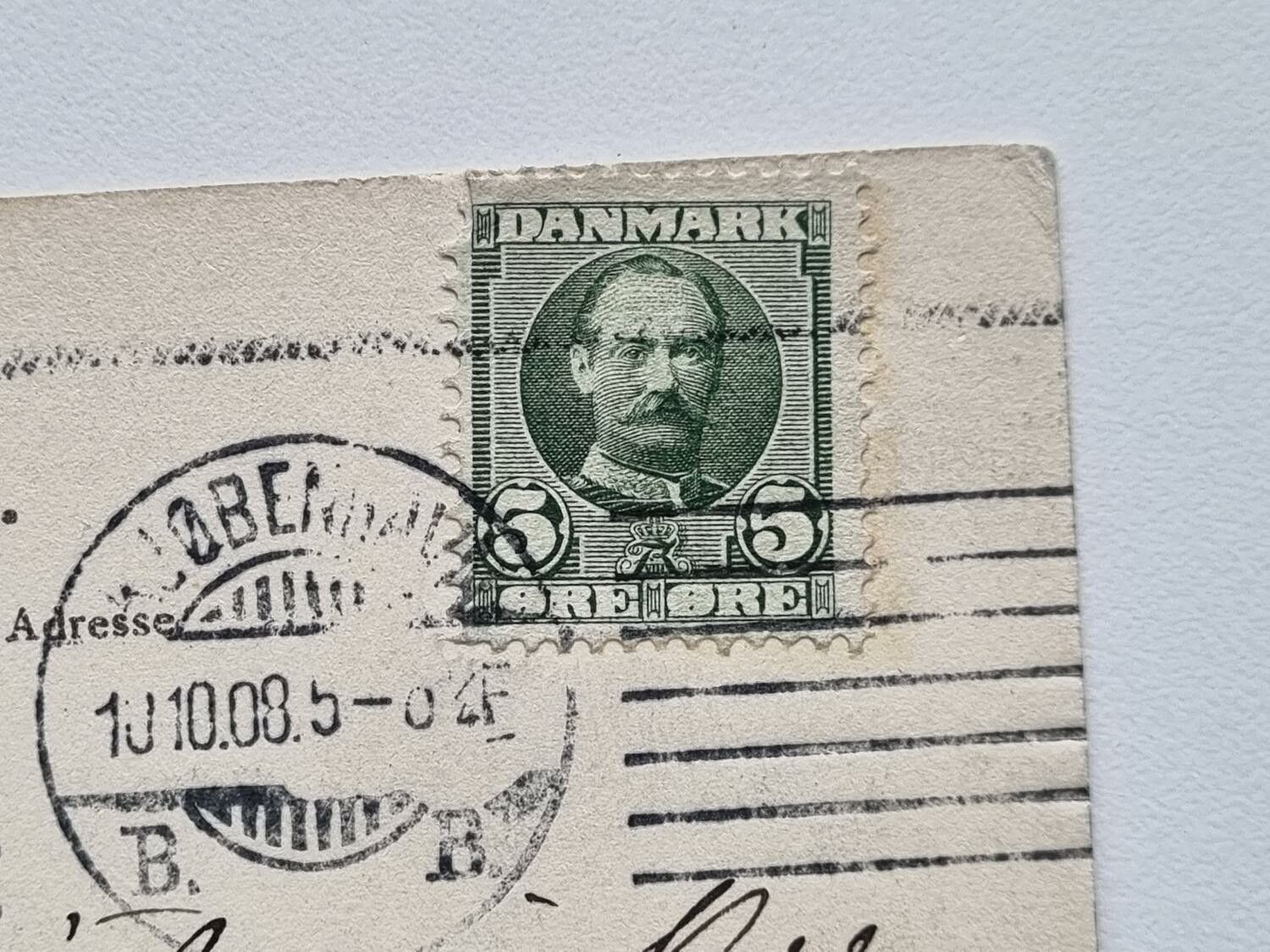Vykort København Rosenborg Slot 1908