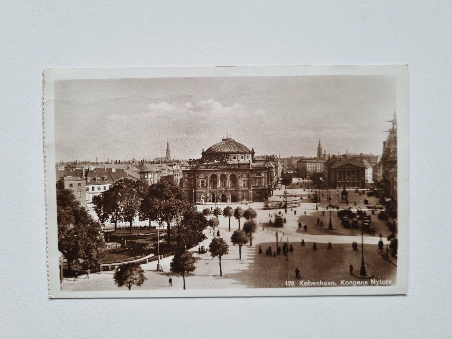 Vykort København. Kongens Nytorv