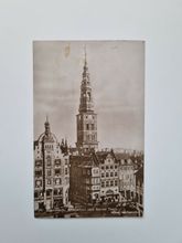 Vykort Københavns Amagertorv med Nicolai Taarn