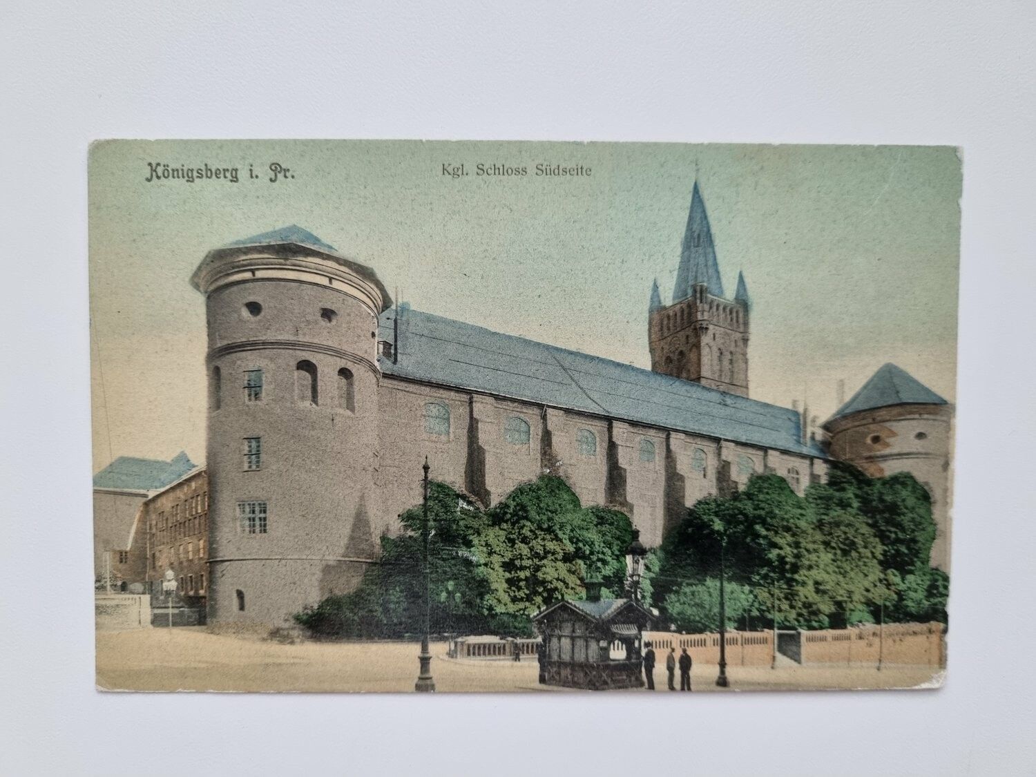 Vykort Königsberg Castle 1908