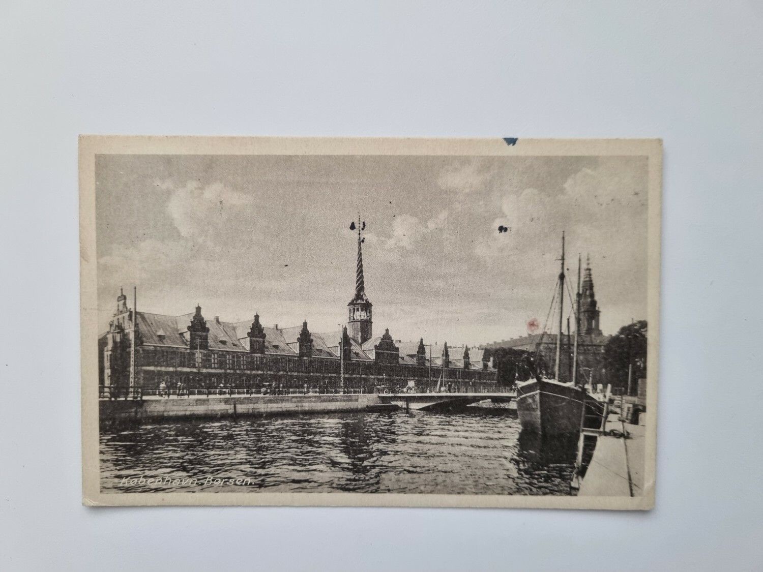 Vykort Köpenhamn Børsen, 1947