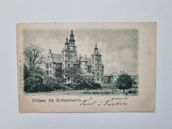 Vykort Köpenhamn Rosenborg slott, 1900
