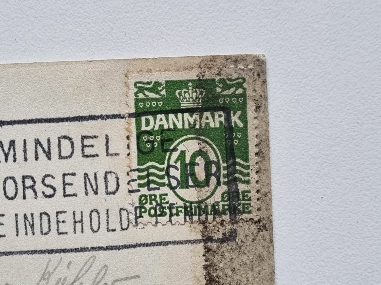 Vykort Köpenhamn, Kanalen med Thorvaldsens Museum. 1930