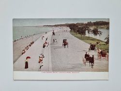 Vykort LAKE SHORE DRIVE, LINCOLN PARK, CHICAGO