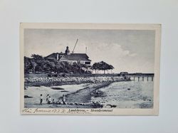 Vykort Landskrona Strandpromenad