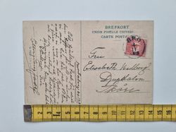 Vykort Lasseleforsen 1919