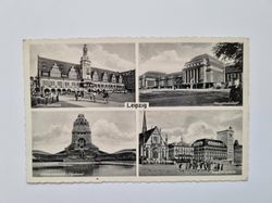 Vykort Leipzig 1938