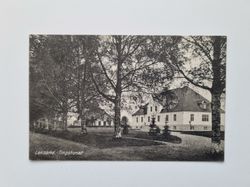 Vykort Leksand, Tingshuset, 1925