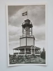 Vykort Leksand. Utsiktstornet. Käringberget