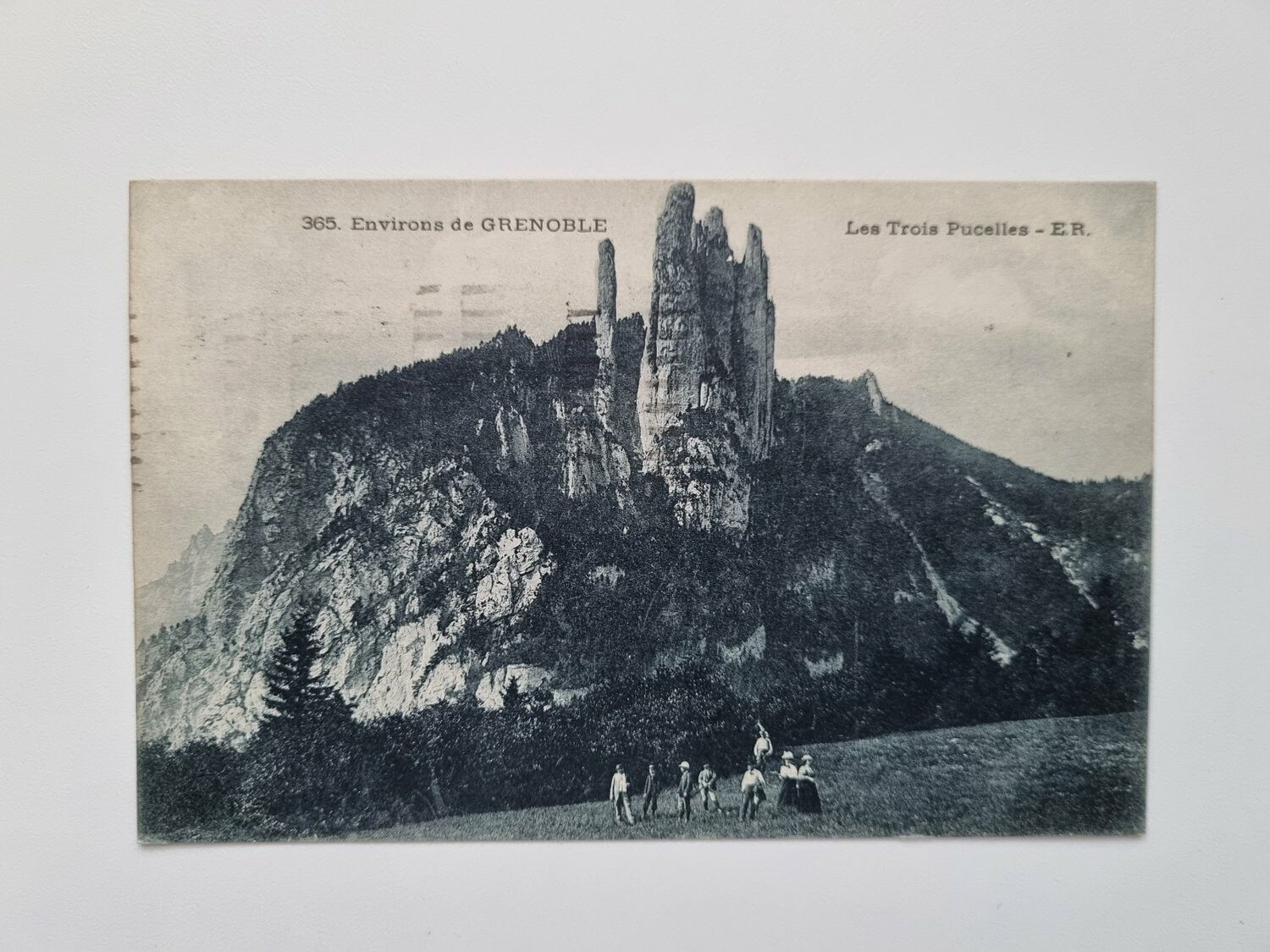 Vykort Les Trois Pucelles, 1921