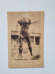Vykort L'HOMME QUI MARCHE