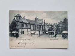 Vykort Liebfrauen, Frankfurt - 1899