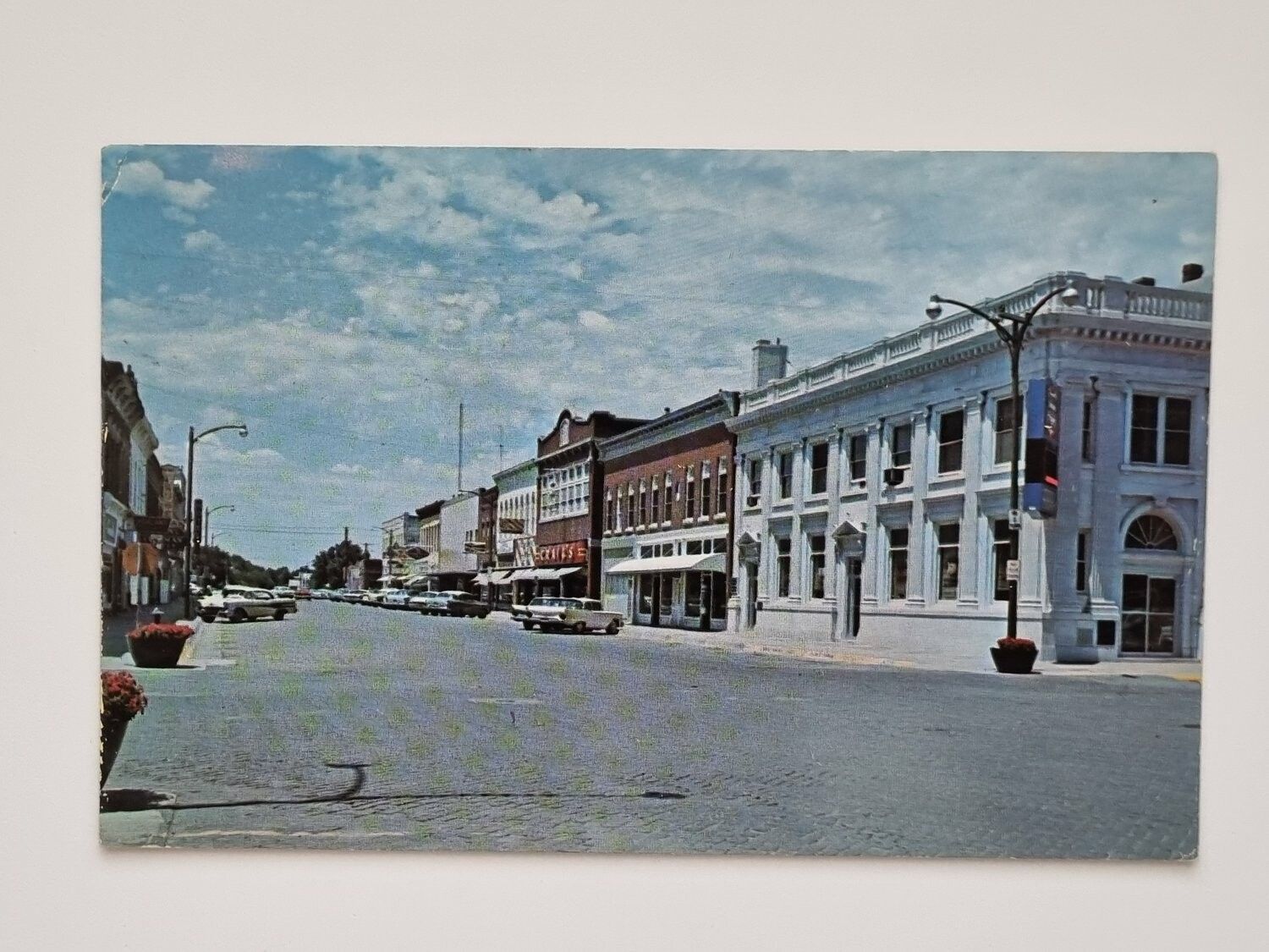 Vykort LINCOLN STREET LOOKING WEST, 1962