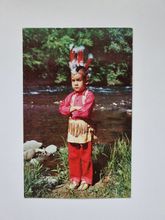 Vykort LITTLE CARL Cherokee Indian