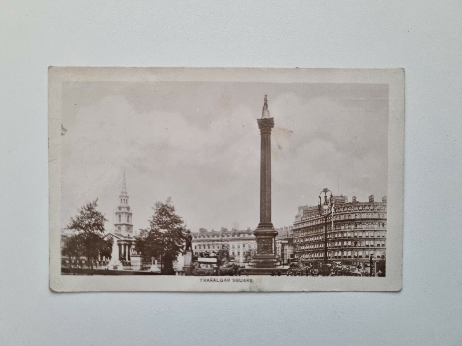 Vykort London, TRAFALGAR SQUARE