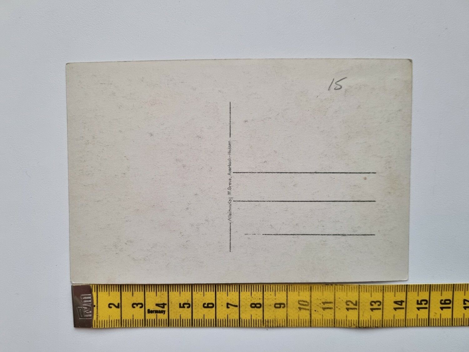 Vykort Luftkurort Auerbach a.d. Bergstrasse