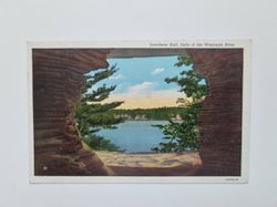 Vykort Luncheon Hall, Dells of the Wisconsin River
