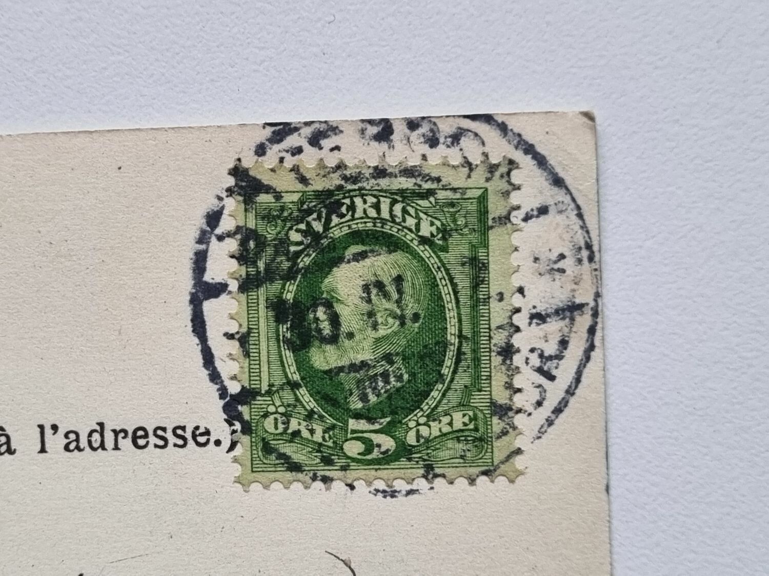 Vykort Lyckorna Victoriabron 1902